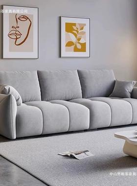 红新款奶油风艺沙yz-54647发现简约小户型公寓网三人四人位代客厅