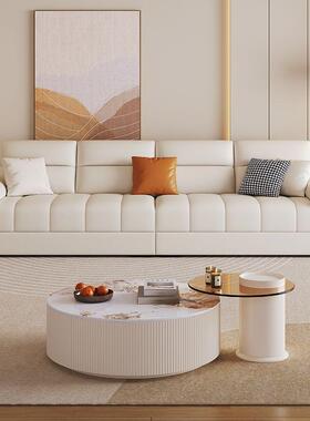 奶油风科布艺发客厅小沙户型代简约KJM直排出租房双三现人2025新