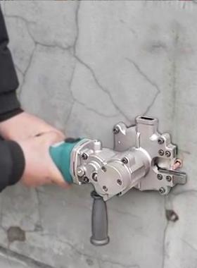 手持式钢筋冷锯螺裁纹钢快速切断机小型建切筑碳素钢材NRJ断机