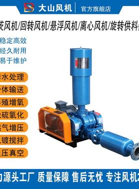 气力输送SR三叶罗心茨鼓机HCHZ368风回转风机旋供料器离鼓风机转
