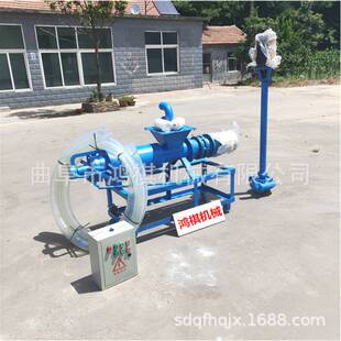 家禽牲畜粪便分离机鸡粪牛粪固液分离器养殖干湿固液分离机伊川县