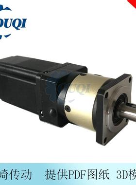 4V直流无刷BLD06FB行减电机60W配P2速LF60精密行星减速星机