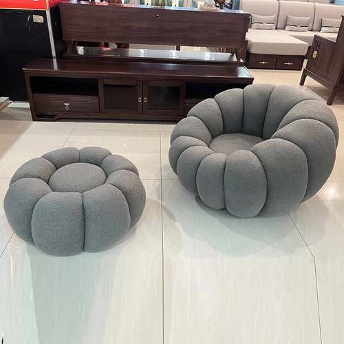 沙发南瓜懒人休闲榻榻米卧室阳台脚踏现代旋转