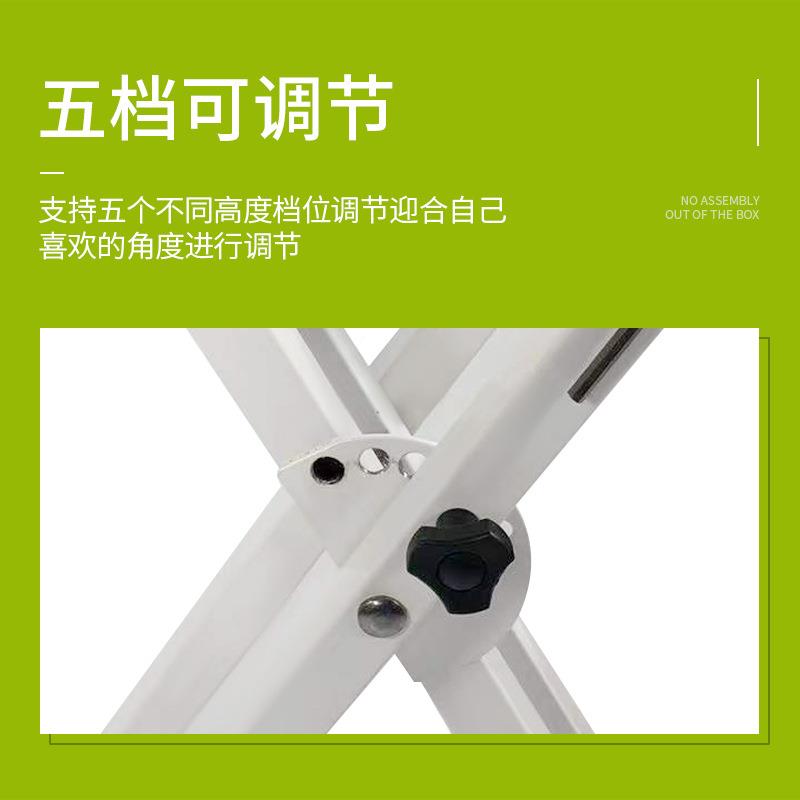 X型电子架双管拆卸古可筝键乐盘架子升高折叠器OSN配件展琴示架
