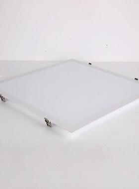 工程用直WMU发光巴西款弹嵌入式平灯600*板600簧开孔入式平嵌板灯