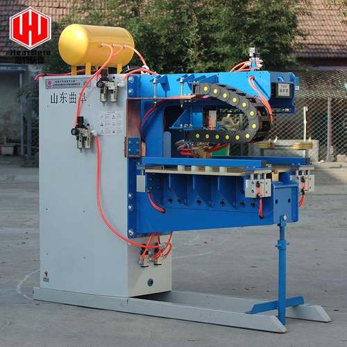 钢卷缝焊机厂家定制全自动钢带接头焊接设备气动滚轮直缝电阻焊机