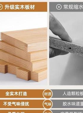 实书木书童架儿书架加IKP厚置物架落地组合子柜幼儿园储物格收纳