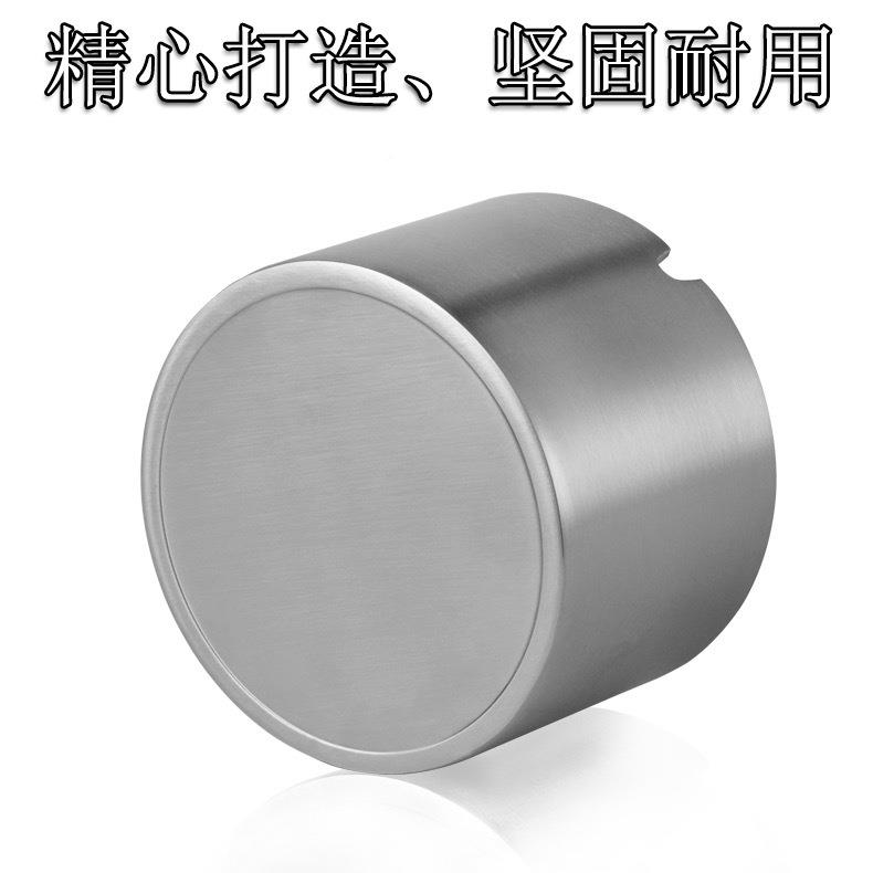 4MM特厚不灰锈钢烟灰缸家用创意个性LOG网吧办公101KTOV烟盅车载