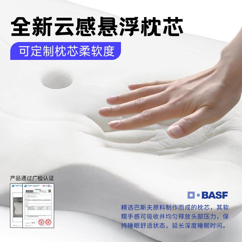 忆棉枕头高枕不记塌枕芯零压枕MJ回护颈枕睡助眠慢弹记忆枕包邮