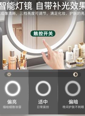 小梳妆台卧室代简柜约化妆主卧化妆镜化现妆台户型网红小型化KIF