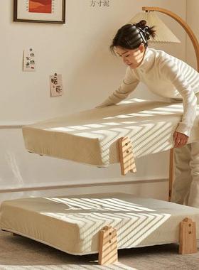 小型午休人腐块沙发床狗窝可睡25244躺榻榻米类双人单人懒人户沙