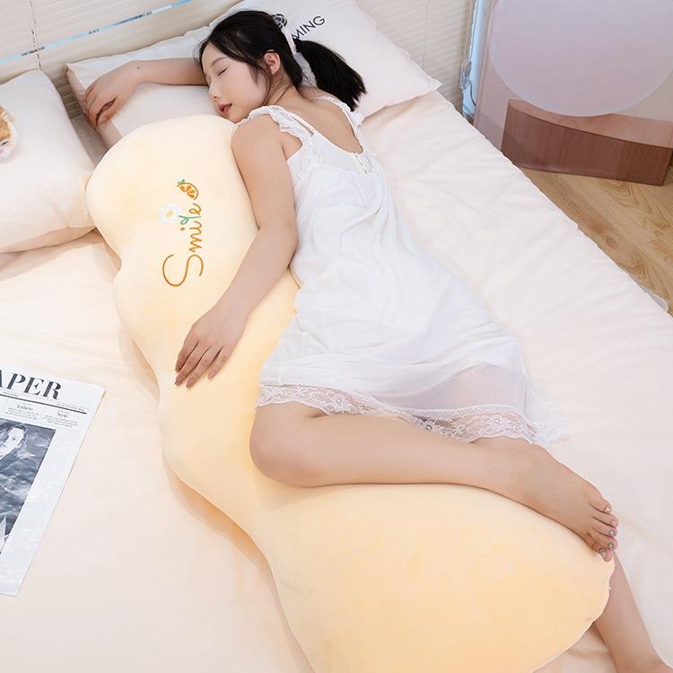 云朵F98S99JM长条抱枕女生睡人夹腿觉侧睡床童上成人大儿抱玩偶可