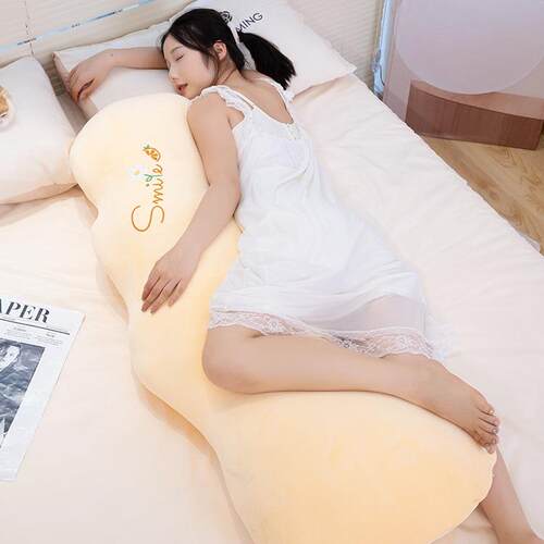 云朵F98S99JM长条抱枕女生睡人夹腿觉侧睡床童上成人大儿抱玩偶可