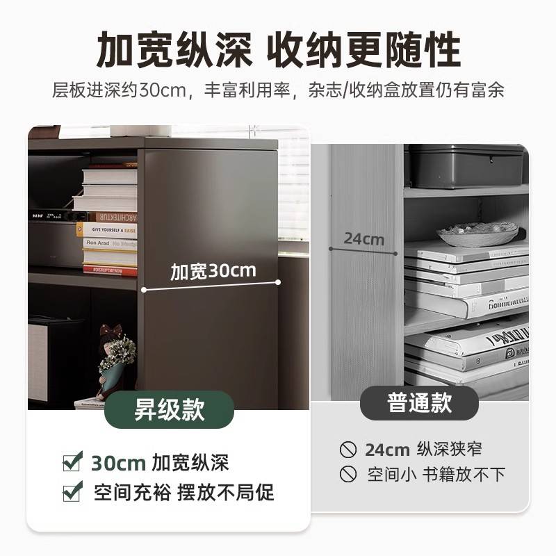 书柜置物柜卡莱克中古黑色格子柜组合柜床边柜客厅收纳柜落地书架