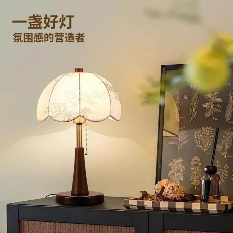 法饰式中古660氛台灯围布艺客厅室床头柜书房复古怀卧旧装实木落,家装灯饰光源,装饰落地灯,淘宝优惠券,粉丝福利购,淘宝优惠卷