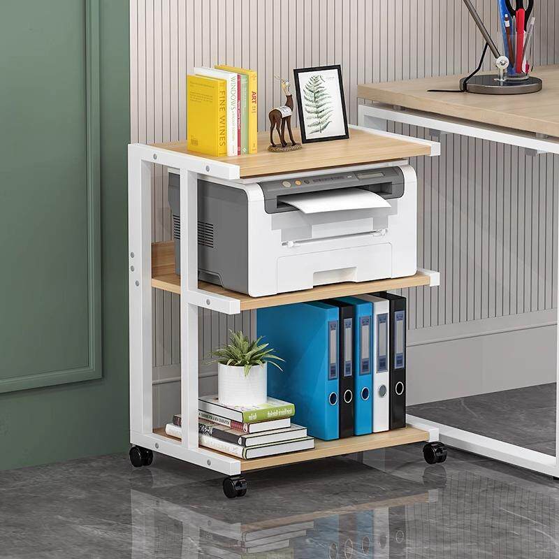 打印机桌架办置物储物架复动印柜子0009可移多层落地收纳公主机架