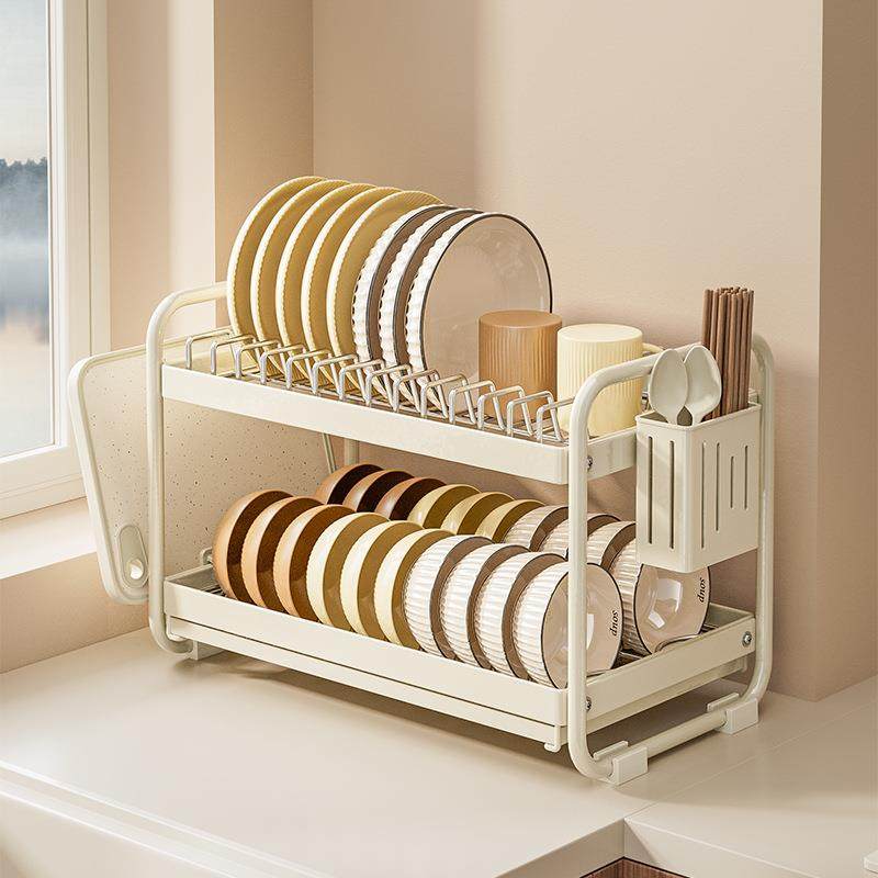 厨家房置物架碗碟盘筷收纳架沥水碗架用不锈钢放碗架碗收纳盒32M,厨房/烹饪用具,抹布架/厨房清洁收纳架,淘宝优惠券,粉丝福利购,淘宝优惠卷