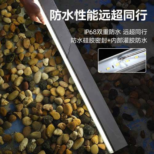 不锈l钢长条地埋灯户外防水公人行道嵌入式踩ed条形可踏GZC-DMD-