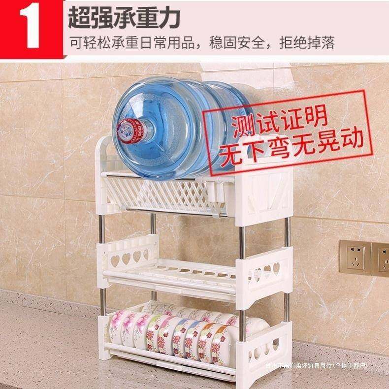 厨房碗架筷沥收水架用碗盘置物架碗筷纳盒放碗碗柜子篓筒家多dt12