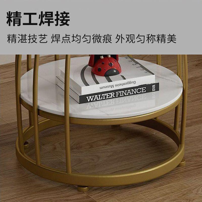 轻奢岩几板阳边小可茶几大理石客厅沙发网红简约无品牌/移动台小