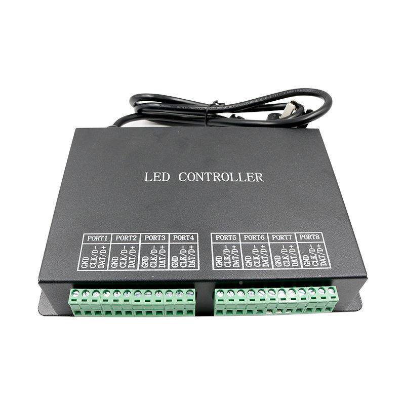 80带TV807S0A801口RCOLN81TC幻彩灯控制器可四八口控制器可编程