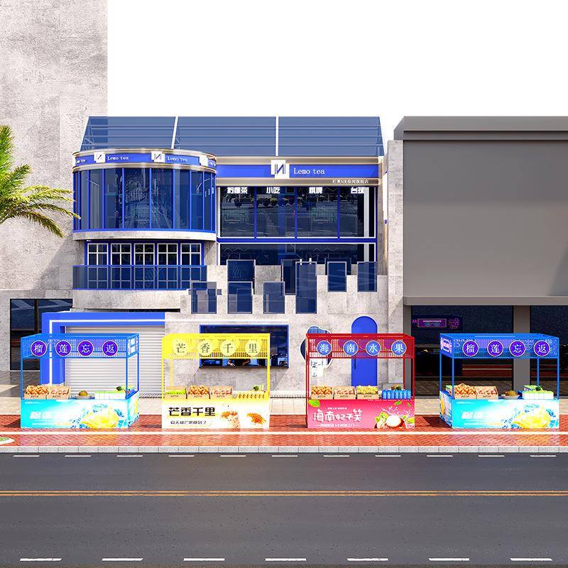 夜市摆摊桌地摊活动棚架移动市小摊位售车商架业街934集摆货摊货