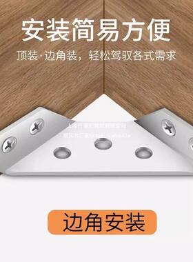 配支件多功能架加固固不锈定钢角角码0rc3llo0加厚直角固定器度吊