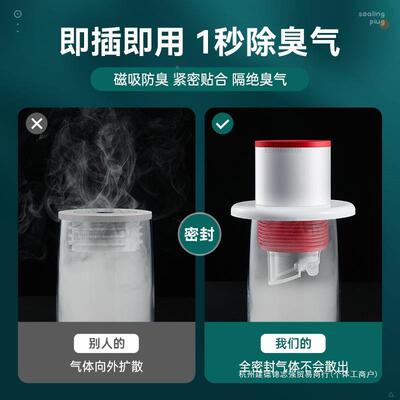 下水管防返防升级加厚臭管道臭密封塞厨圈卫生间房管排水下水道封