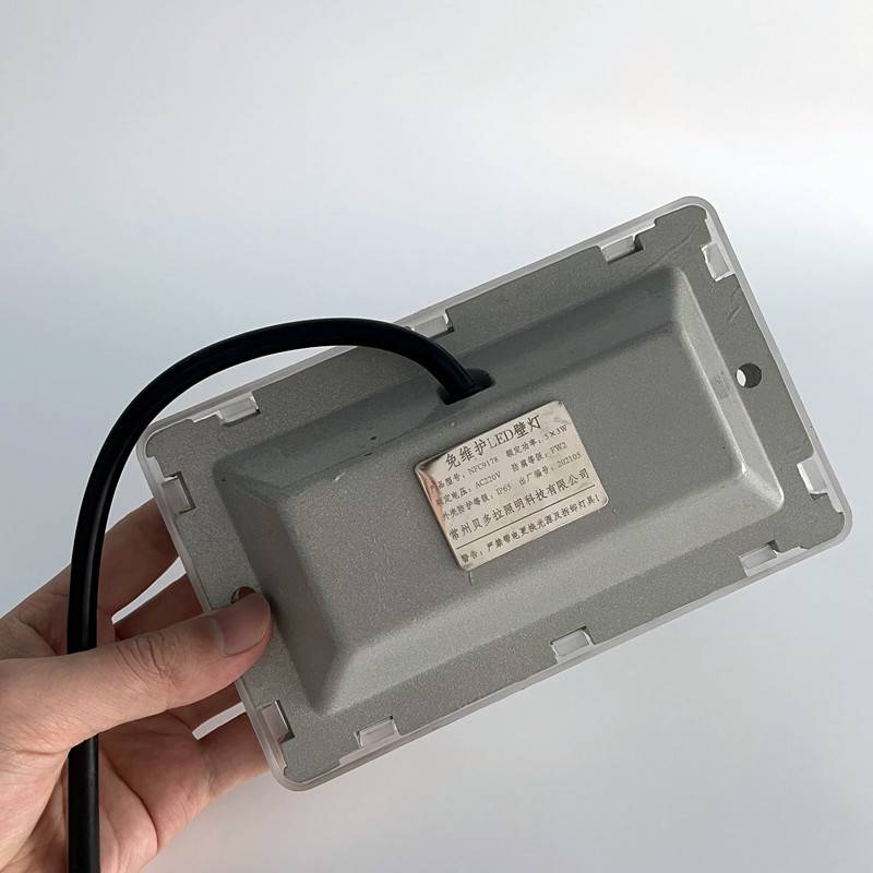 NFC9178固态应急照明灯配电房走廊LED低顶灯GAD605免维护三防壁灯