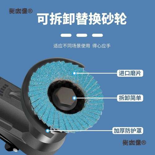 角磨机抛光气动打磨机气动磨机磨光百叶片手持角膜打磨机小麦太保