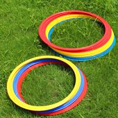 灵敏圈体能环足球训练器材儿童跳圈圈跳房子跳格子跆拳道训练器材