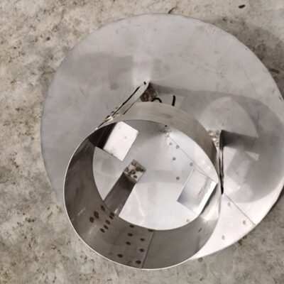 定制304不锈钢防雨风帽烟管帽烤火壁炉防风罩烟筒帽子烟管烟囱帽