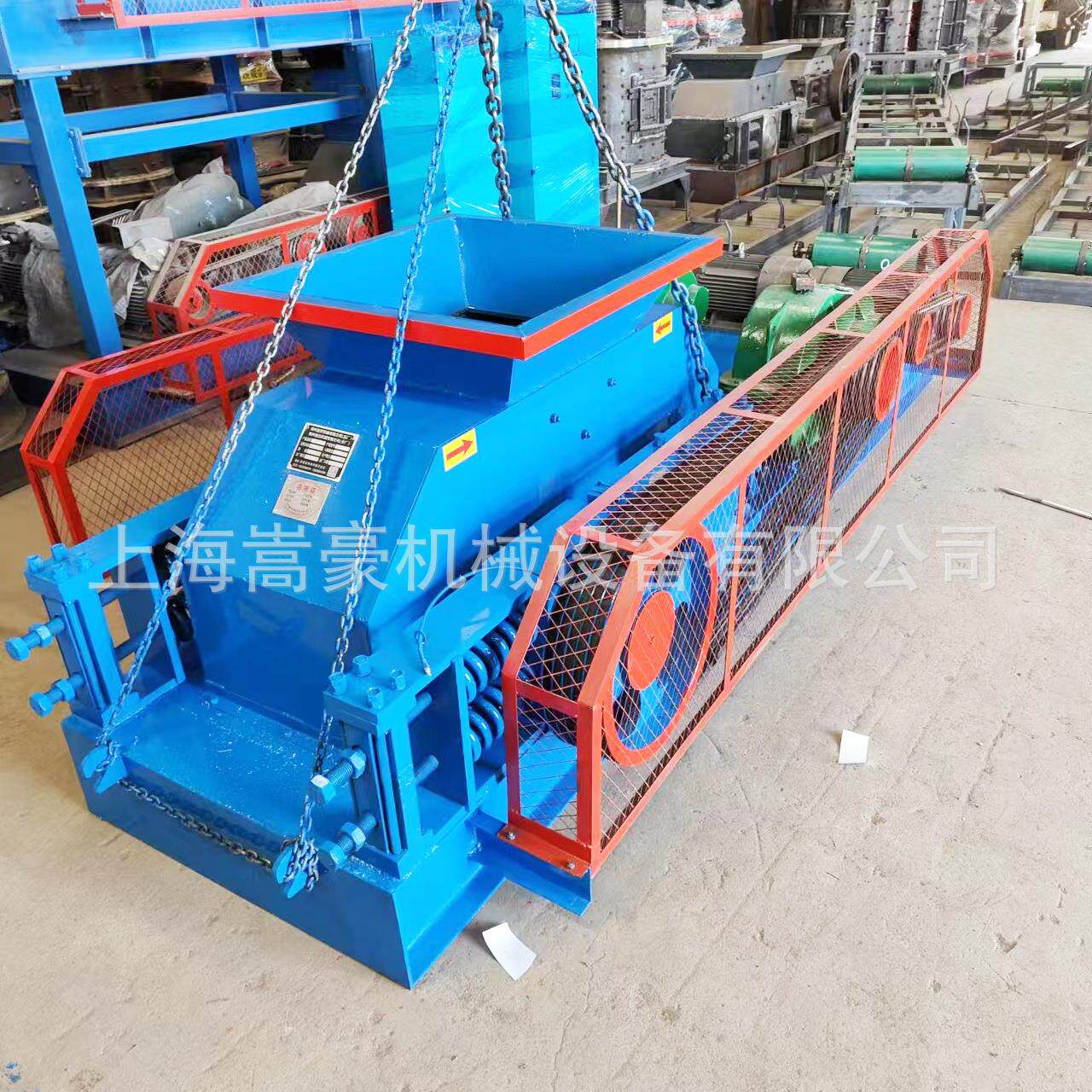 现货供应2PG610*400对辊破碎机高硬度矿石耐火材料石英辊式粉碎机