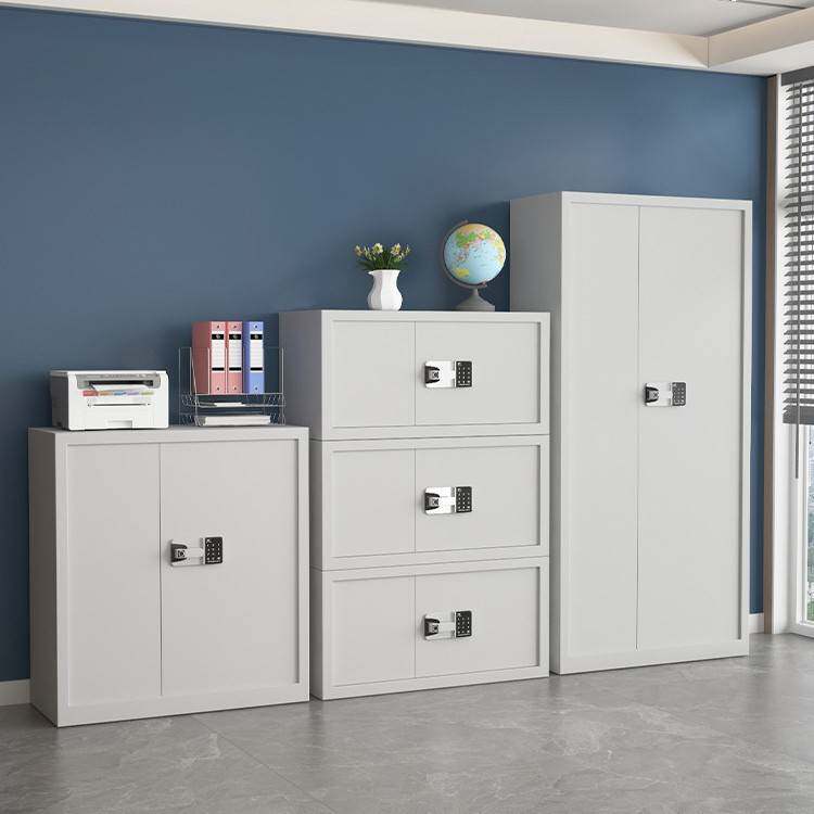 钢制密码柜指纹保密柜办公室资料保险柜电子国保锁简易档案文件柜