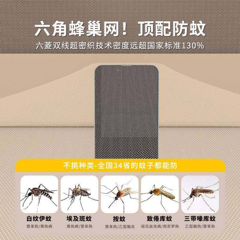 蚊帐防MSCK-木摔全底婴儿防止掉床包家用加卧全底全室罩式儿童固