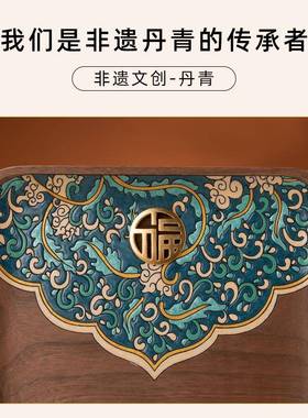 钥入匙收纳玄摆件门胡桃木用实木托盘门口中985家式关置物架