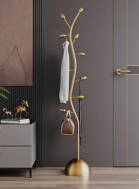 挂衣厅架落地服卧帽QLI室衣架轻奢家用客衣架子室内小型衣帽架厂