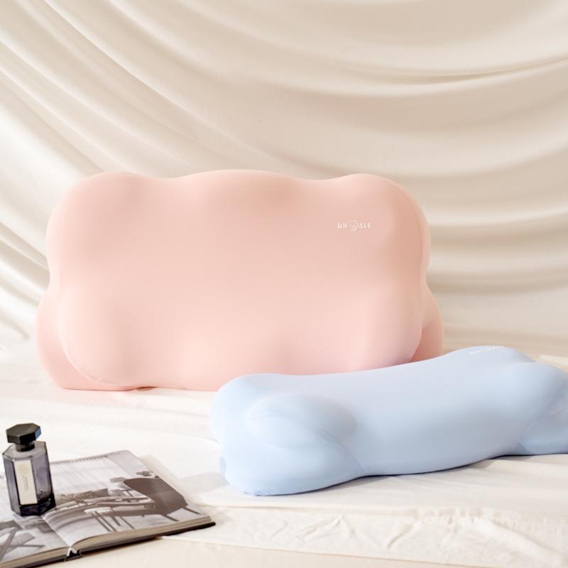 枕生物基XJYYDSWJ儿童云朵枕头脊宝护颈透气四季通用3岁6岁宝记护