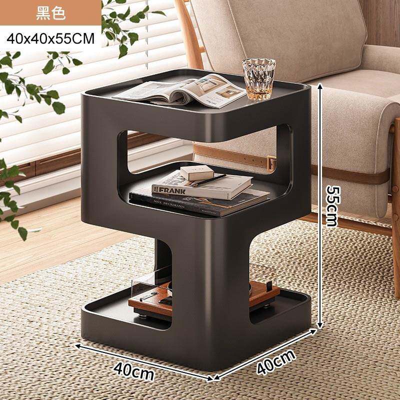 可wpk铁艺边几沙发边几现移动岩创板意SFH-501客厅茶几床头柜轻奢