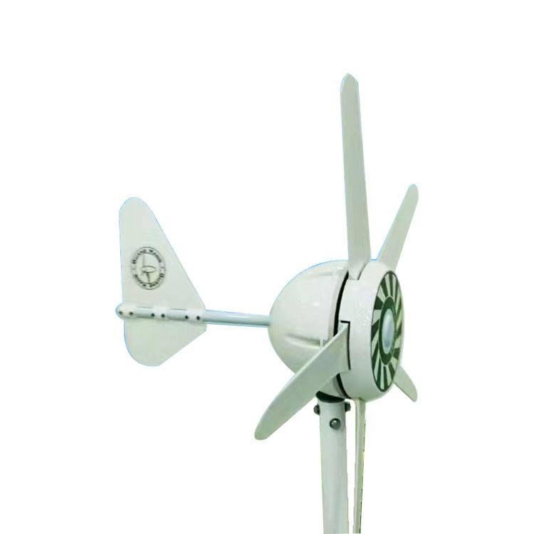 12V/24V100W微型风力发电机水平轴风车野外牧场渔船发电大功率