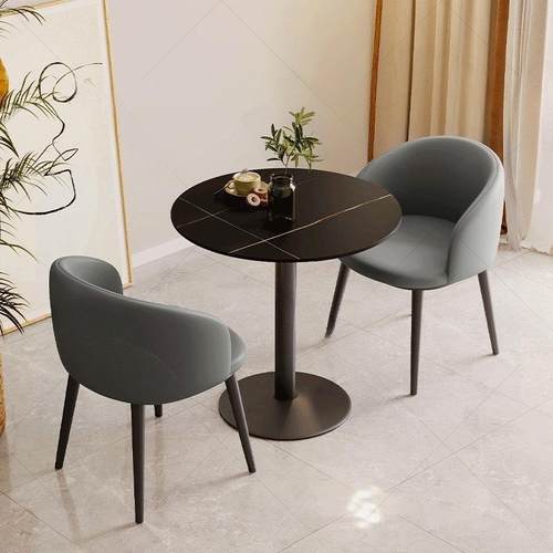 桌椅ALG组售谈楼处部洽区合现区代简约接待会客休息轻奢谈判一桌