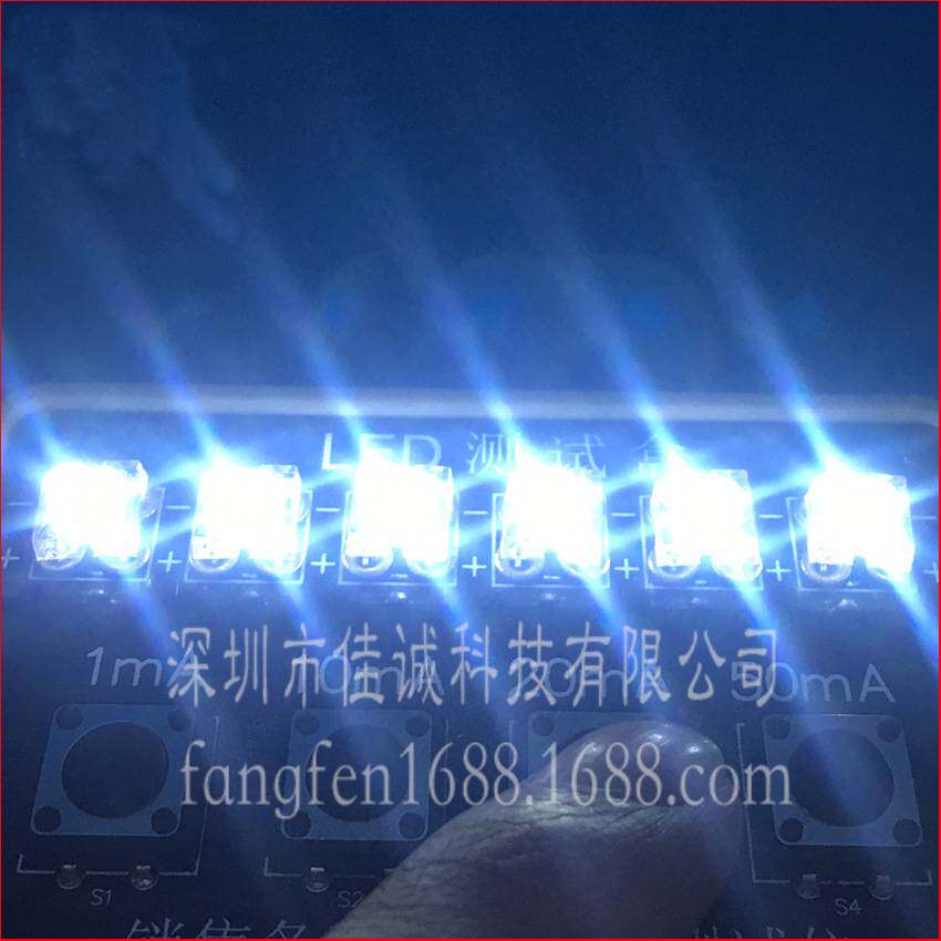 f3/mm食人鱼白光 led食人鱼白色灯珠 3mm超高亮食人鱼白灯 汽车灯