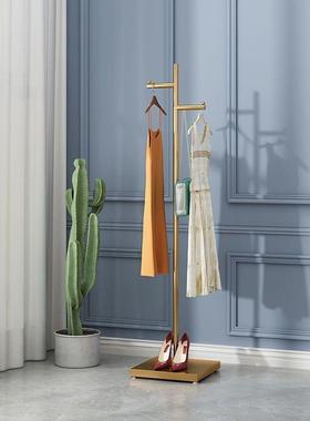 简OPE约帽服装店橱窗落地架正衣挂架主播直播模特展示架用挂衣明