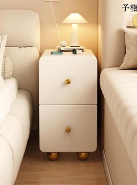 纳极窄床床头子小型简约现代边夹缝收CTG02192柜家用卧室柜2025新