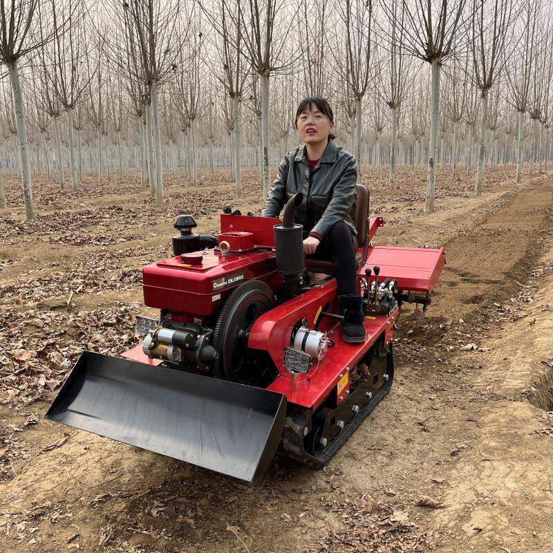 多功能大旋VWB耕开沟犁地机履管带式水旱用两旋鹏耕机山地果园理