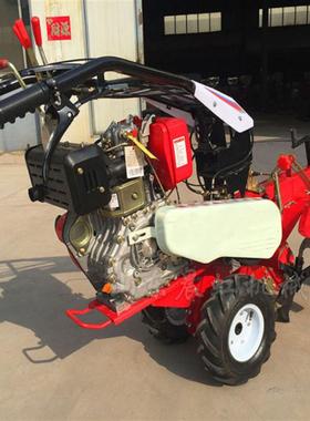 186FLI型旱田地施肥开沟柴油机四驱犁地机大马力耕起垄机