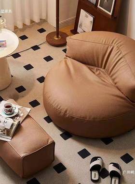 懒人沙可发可躺睡单人半椅月卧室沙发榻榻WWK米坐小墩休闲出租房