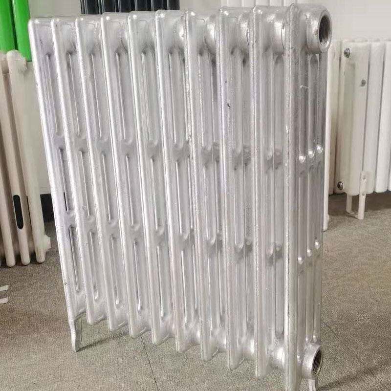 工厂直销铸铁暖气片家用水暖散热器集中供暖工程学校办公室落地式