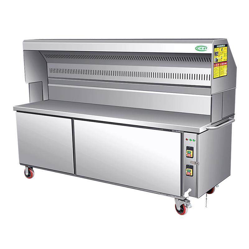 奥华无烟炭钢化烧烤车906净商用油烟净化器不锈进化器木烧烤炉,厨房电器,其他商用厨电,淘宝优惠券,粉丝福利购,淘宝优惠卷