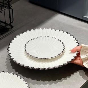 谋生轻奢风档心西餐CGD盘下午高茶仪餐厅菜盘点盘甜品盘式感陶瓷